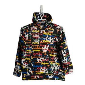 Fresh Prince of Belair Youth Boy's Graffiti Crown Hoodie Sweater